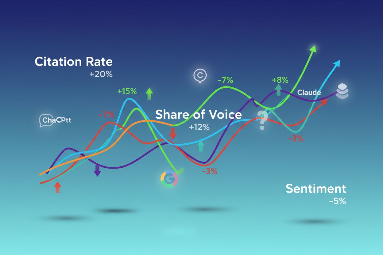 AI Visibility Trend Comparison
