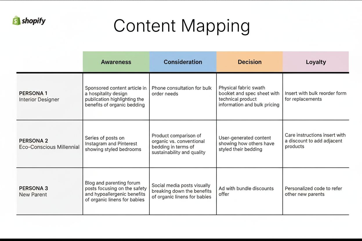 Content Mapping: Aligning Content with Buyer Journey Stages