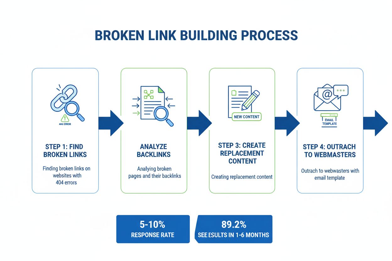 Broken Link Building: Finding Dead Links and Suggesting Replacements