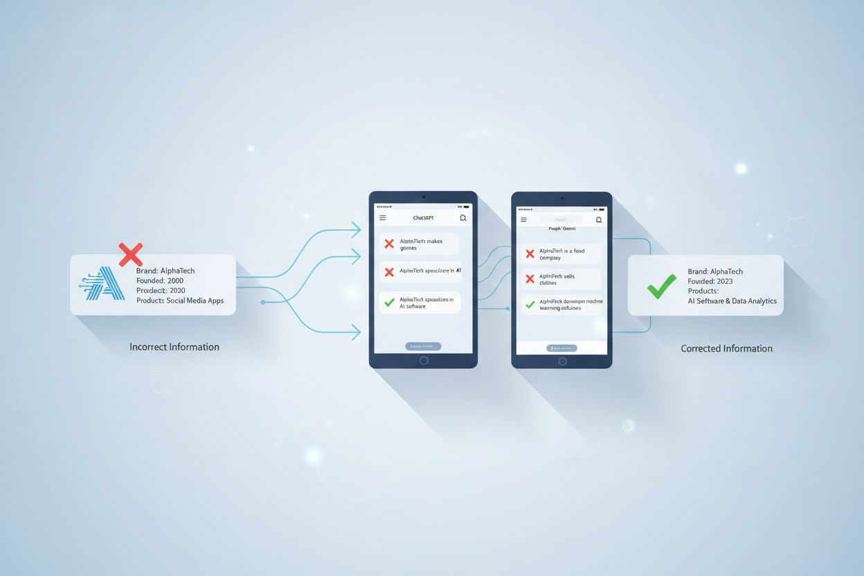 AI Misinformation Correction: Strategies for Brand Accuracy in AI Systems