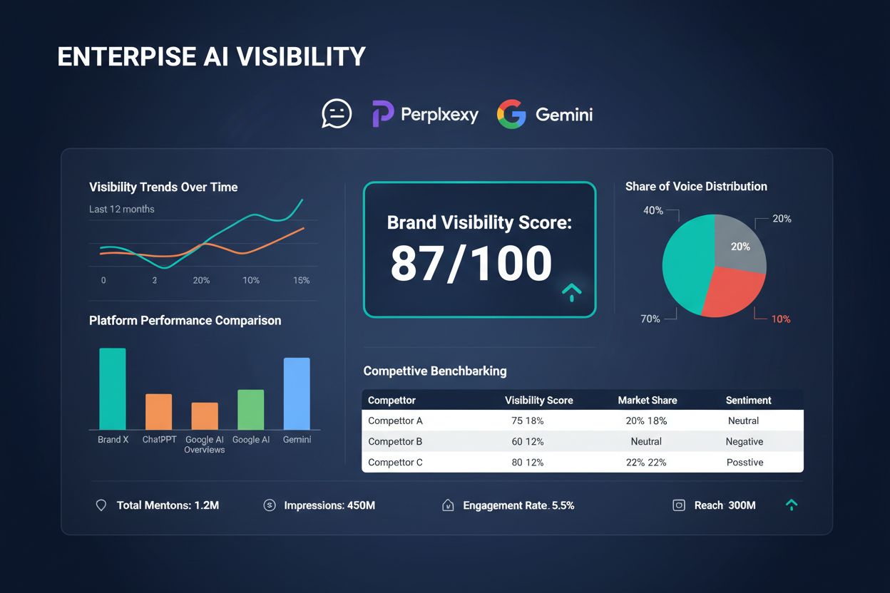 Plataforma Profound AI Monitoreo Empresarial De Visibilidad De Marca 