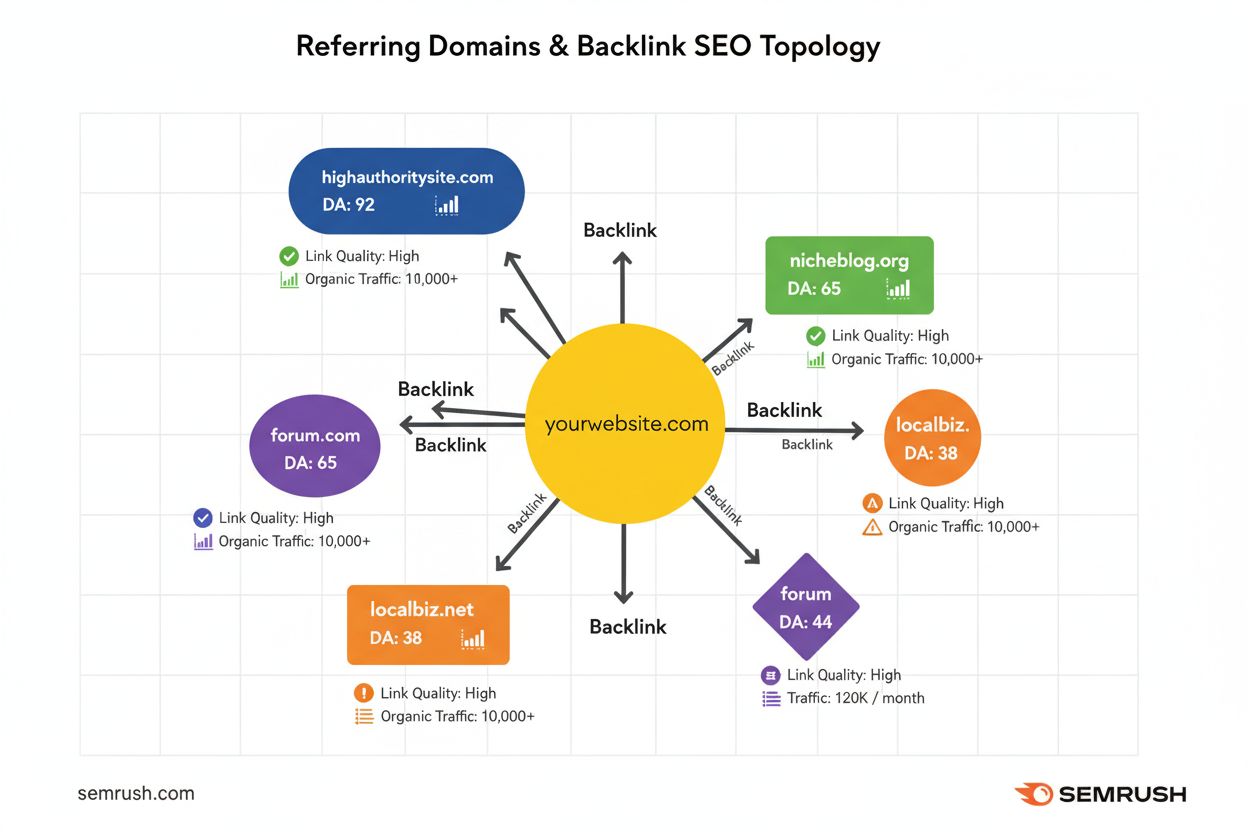 Referring Domain: Definition, Impact on SEO, and Link Building Strategy
