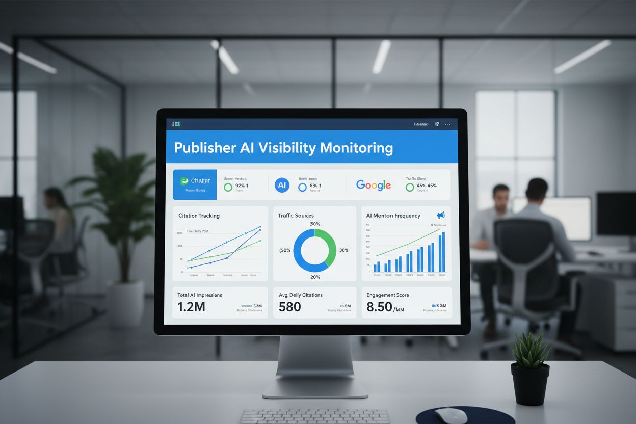 Publisher AI Visibility: Strategies for Media Companies to Maintain Traffic