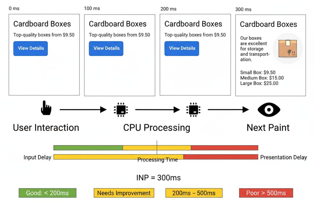 Interaction to Next Paint (INP) - Responsiveness Metric Replacing FID