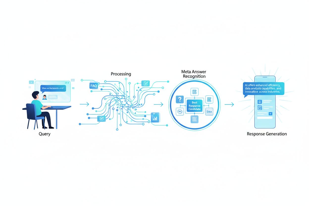 LLM Meta Answers concept visualization