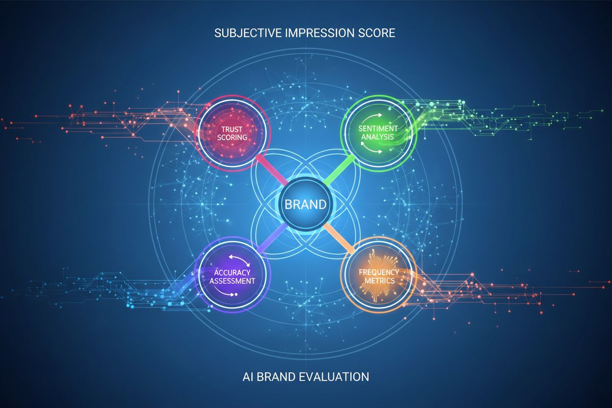 Subjective Impression Score: Measuring Brand Perception in AI Responses