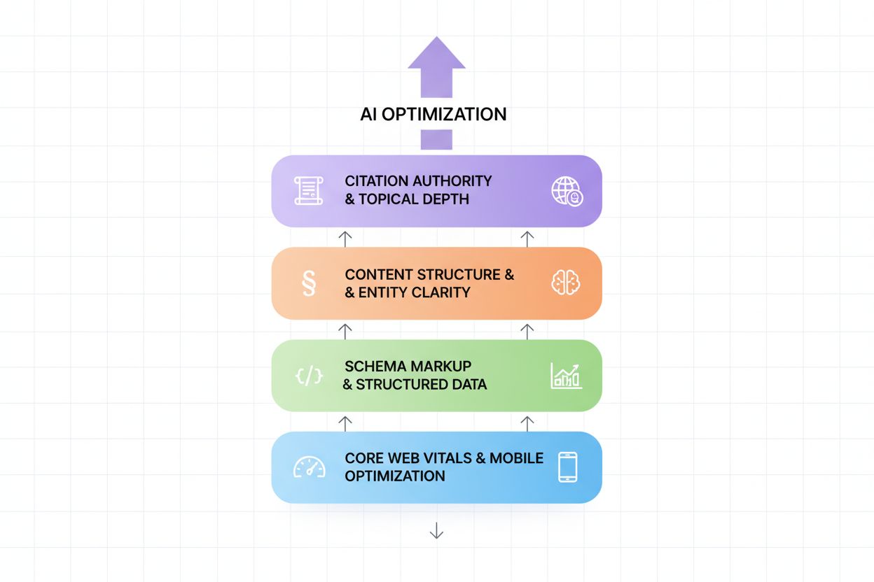 Technical Implementation Layers for AI Optimization