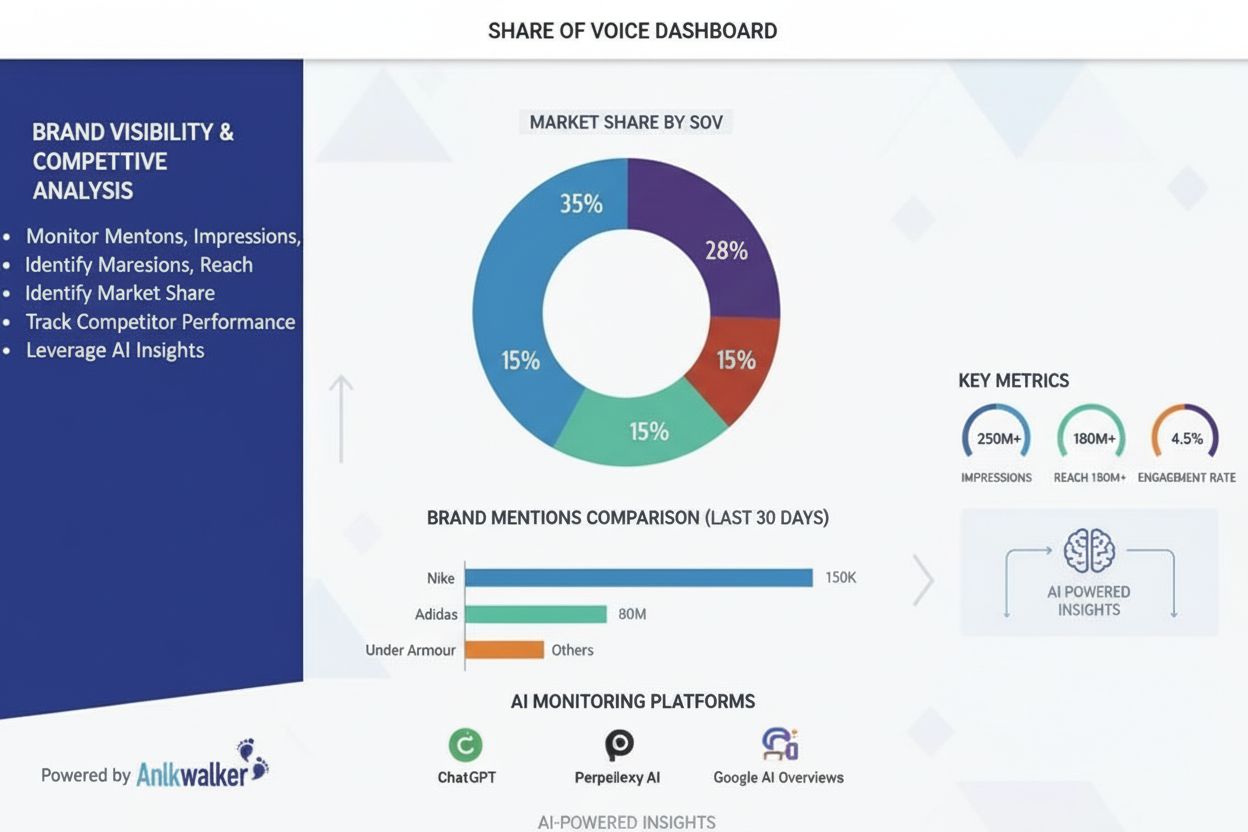 Share of Voice: Definition, Calculation, and Competitive Brand Visibility Metrics