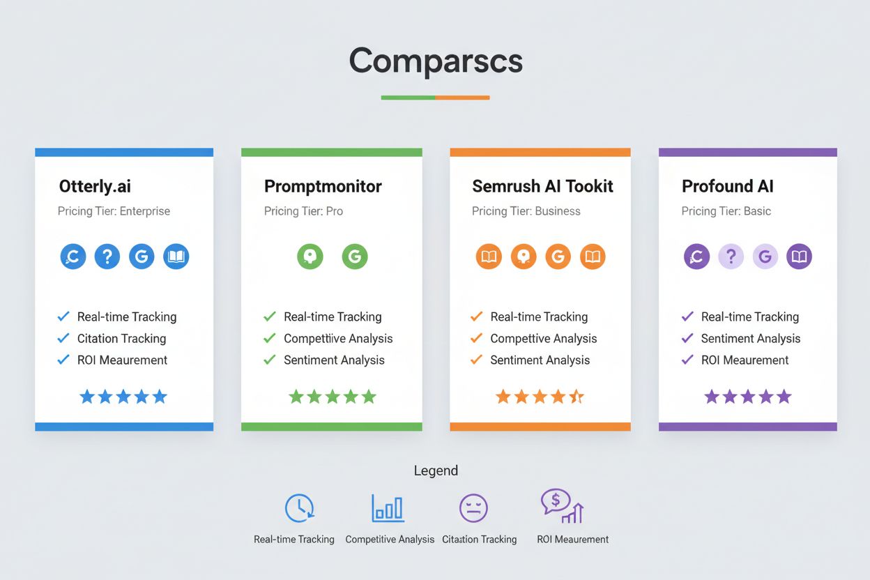 AI Visibility Monitoring Tools Comparison