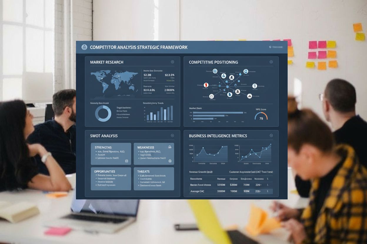 Competitor Analysis: Definition, Frameworks, and Strategic Research Methods