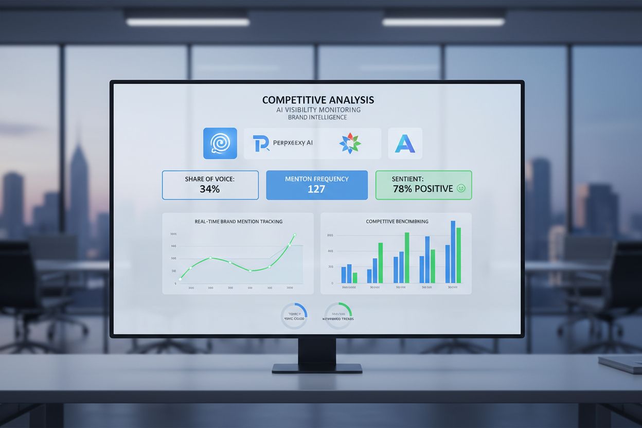 AI Competitive Analysis Tools: Monitor Brand Visibility Across AI Engines