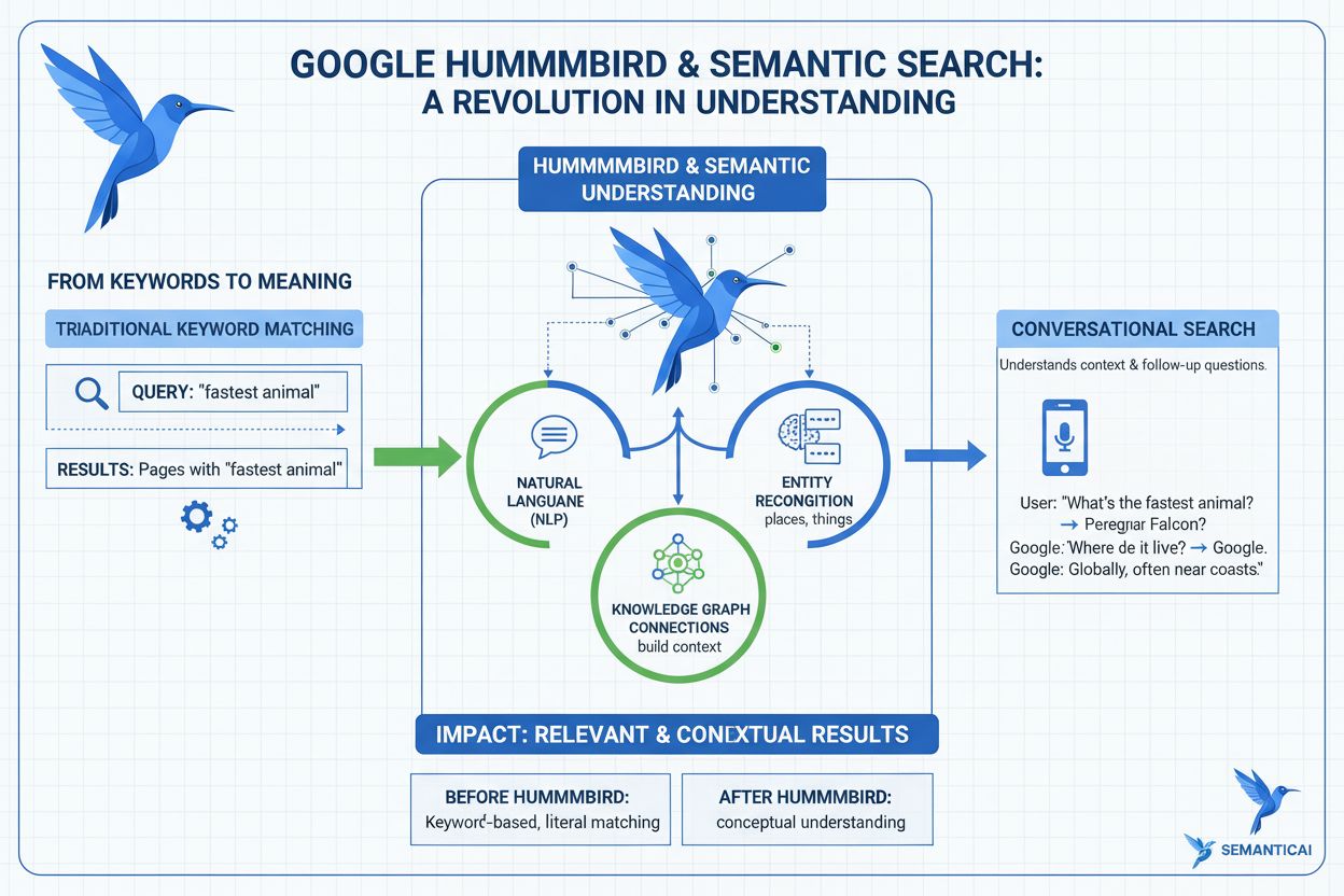 Hummingbird Update: Google's Semantic Search Algorithm Explained