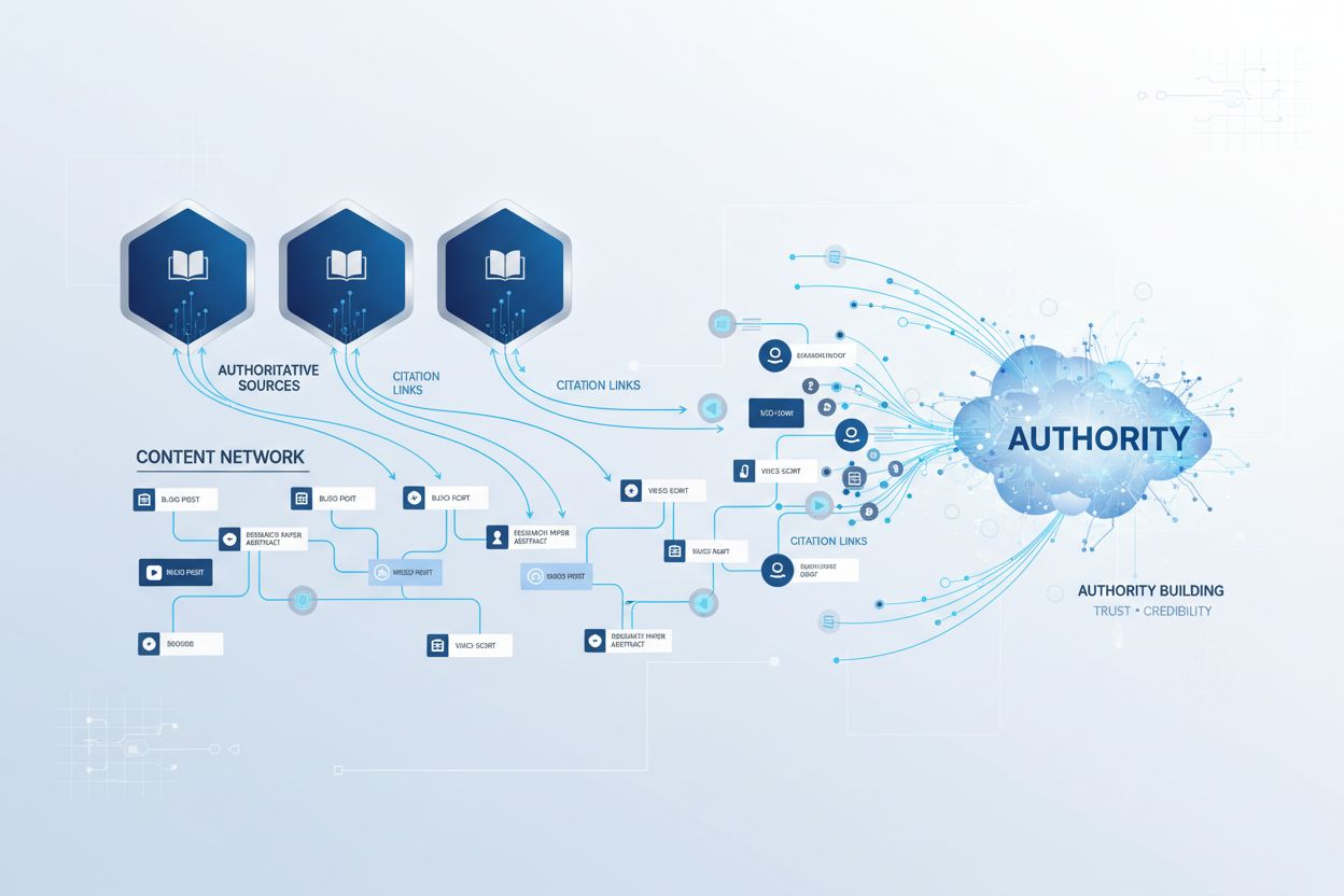 Source Chain Building: Building Citation Networks for AI Discovery