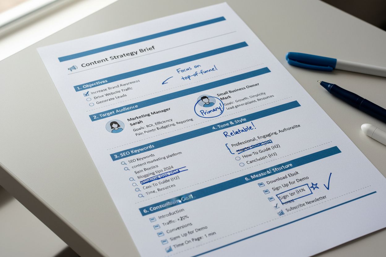 Content Brief: Definition, Components, and Strategic Importance