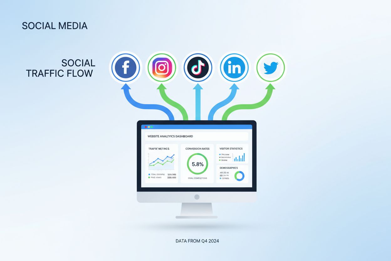 Social Traffic: Definition, Metrics, and Impact on Website Visitors