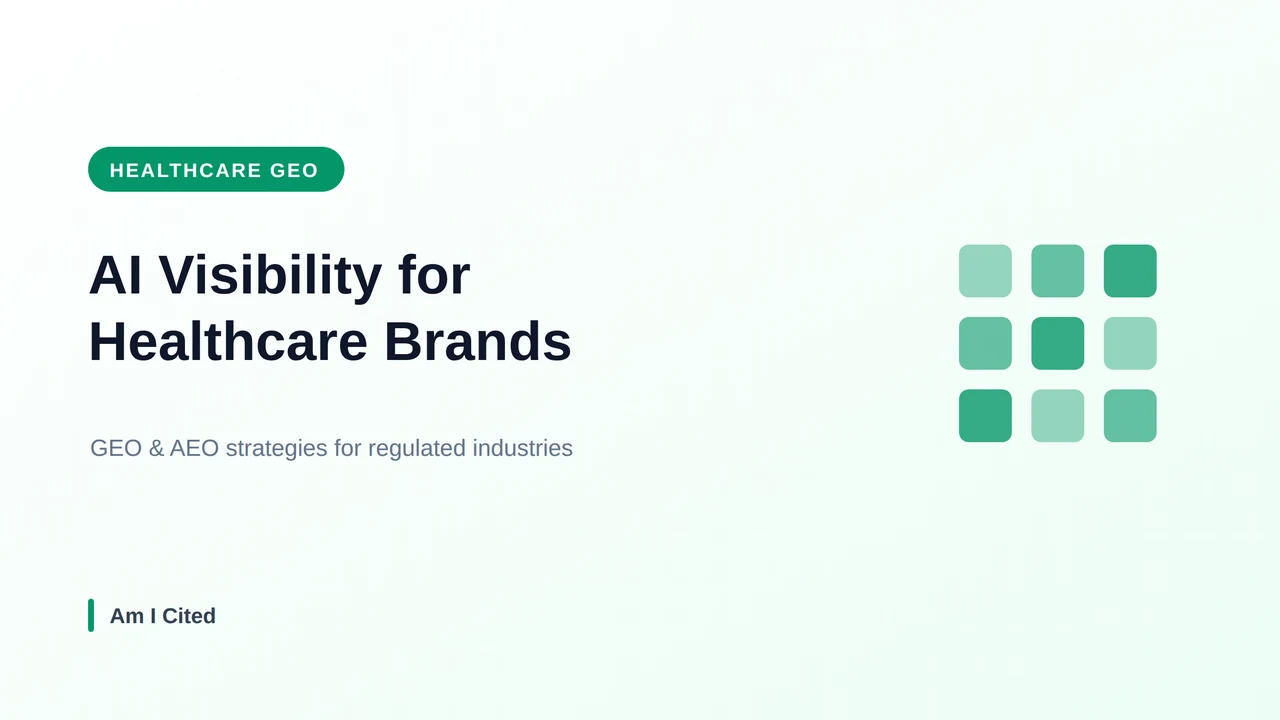 So optimieren Sie Healthcare-Marken für die KI-Such-Sichtbarkeit