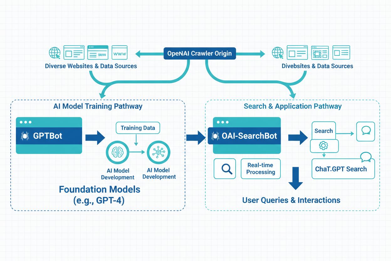 GPTBot vs OAI-SearchBot: Porozumění různým crawlerům OpenAI