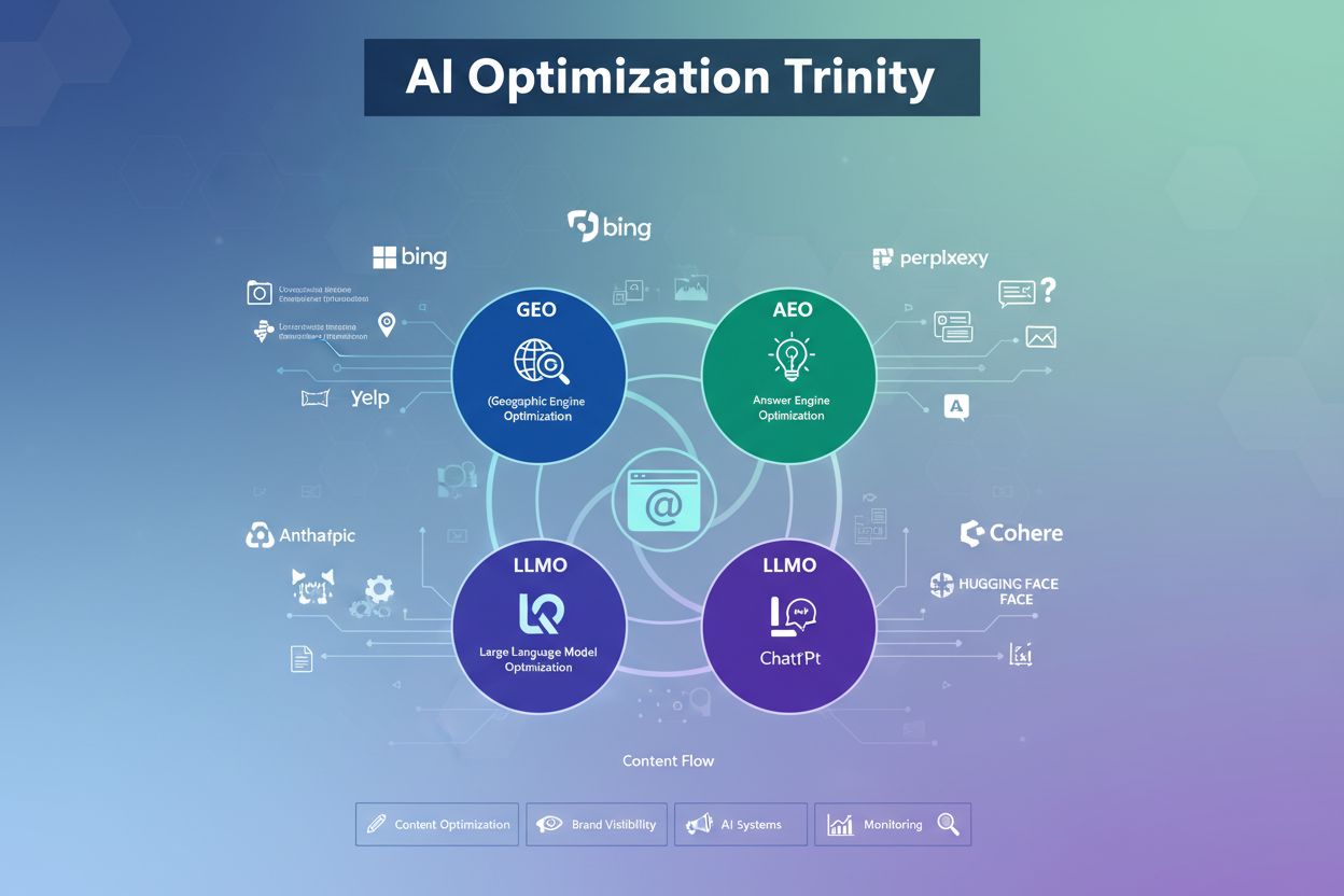 GEO vs AEO vs LLMO : Comprendre la terminologie de l’optimisation IA