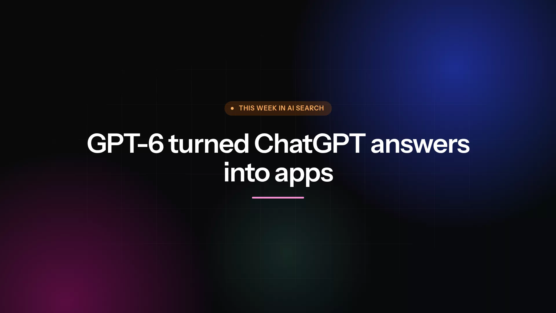 GPT-6 Intelligent UI: kam se teď poděly citace ChatGPT?